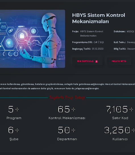 HBYS Sistem Kontrol Mekanizmaları
